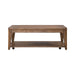 Liberty Furniture Ashford Rectangular Cocktail Table in Sienna - Furniture 4 Less (Jacksonville, NC)