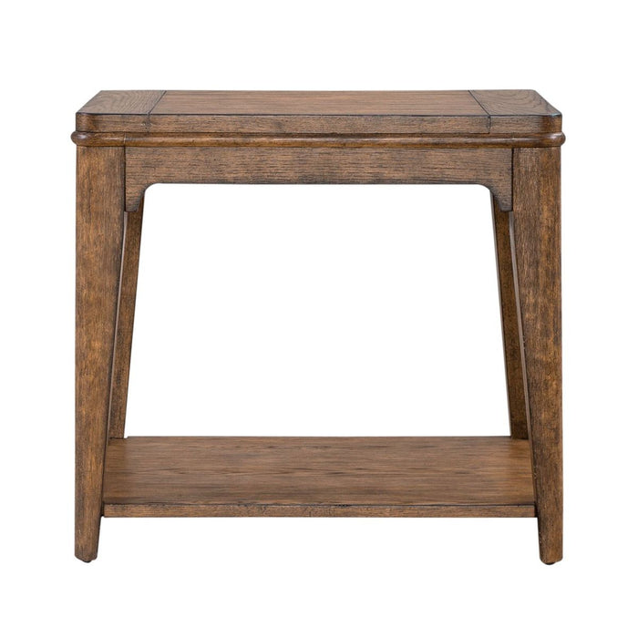 Liberty Furniture Ashford End Table in Sienna - Furniture 4 Less (Jacksonville, NC)
