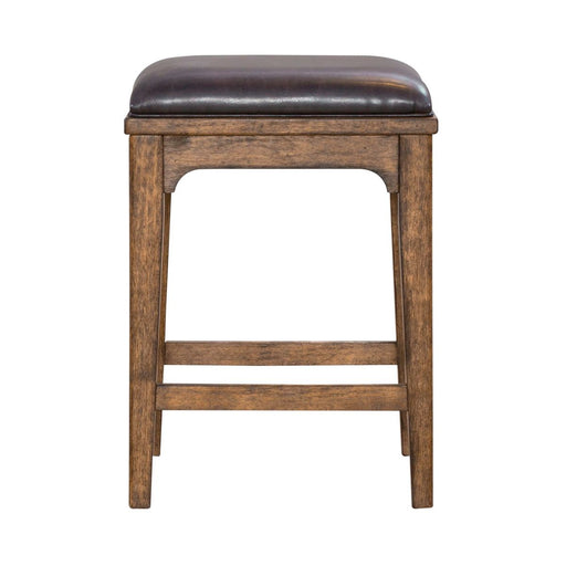Liberty Furniture Ashford Upholstered Console Stool in Sienna - Furniture 4 Less (Jacksonville, NC)