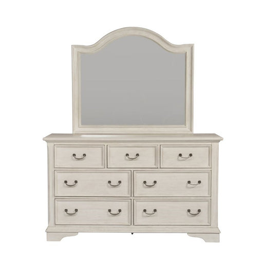 Liberty Funiture Bayside Drawer Dresser in Antique White - Furniture 4 Less (Jacksonville, NC)