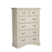Liberty Funiture Bayside Drawer Chest in Antique White - Furniture 4 Less (Jacksonville, NC)