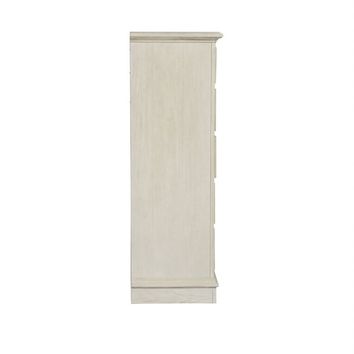 Liberty Funiture Bayside Drawer Chest in Antique White - Furniture 4 Less (Jacksonville, NC)