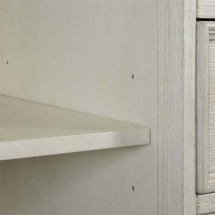 Liberty Funiture Bayside Gentleman's Chest in Antique White - Furniture 4 Less (Jacksonville, NC)