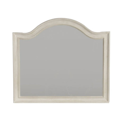 Liberty Furniture Bayside Arched Mirror in Antique White - Furniture 4 Less (Jacksonville, NC)
