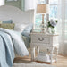 Liberty Funiture Bayside Leg Nightstand in Antique White - Furniture 4 Less (Jacksonville, NC)