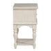 Liberty Funiture Bayside Leg Nightstand in Antique White - Furniture 4 Less (Jacksonville, NC)