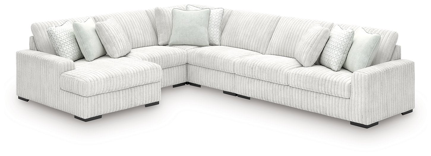 Stupendous Sectional with Chaise - Furniture 4 Less (Jacksonville, NC)