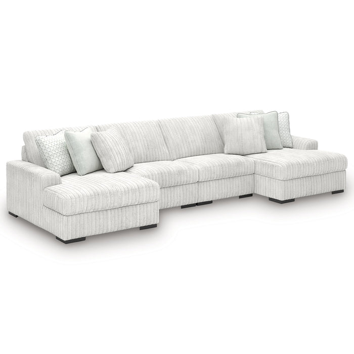 Stupendous Sectional with Double Chaise - Furniture 4 Less (Jacksonville, NC)