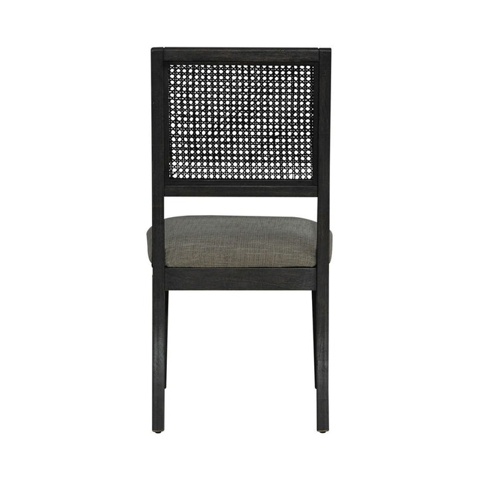 Liberty Furniture Caruso Heights Panel Back Side Chair (Set of 2) in Aged Whiskey - Furniture 4 Less (Jacksonville, NC)