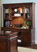 Liberty Brayton Manor Jr Executive Credenza Hutch in Cognac - Furniture 4 Less (Jacksonville, NC)