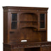 Brayton Manor Jr Executive Credenza Hutch in Cognac - Furniture 4 Less (Jacksonville, NC)