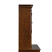 Brayton Manor Jr Executive Credenza Hutch in Cognac - Furniture 4 Less (Jacksonville, NC)