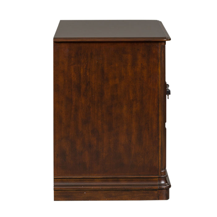Brayton Manor Jr Executive Media Lateral File in Cognac - Furniture 4 Less (Jacksonville, NC)