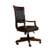 Brayton Manor Jr Executive Desk Chair (RTA) in Cognac - Furniture 4 Less (Jacksonville, NC)
