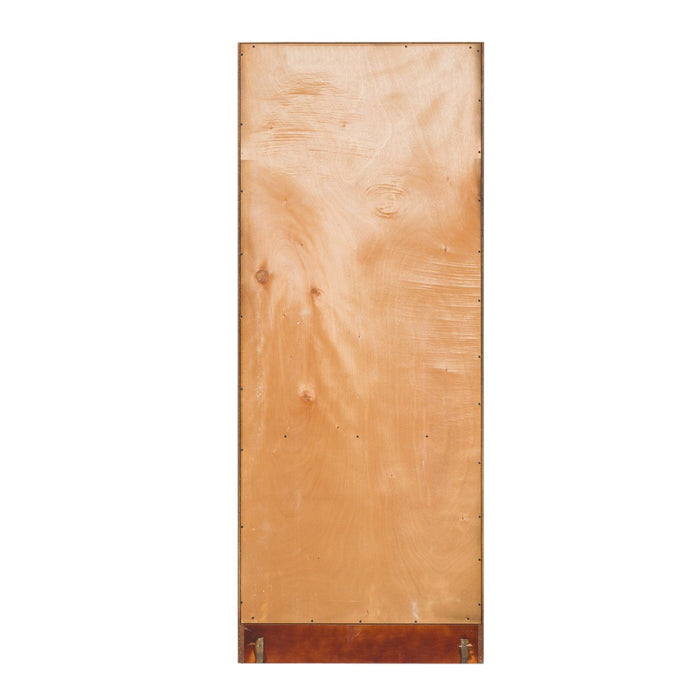 Brayton Manor Jr Executive Open Bookcase in Cognac - Furniture 4 Less (Jacksonville, NC)
