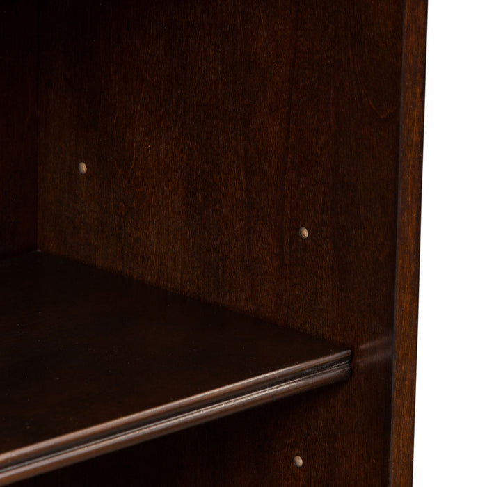 Brayton Manor Jr Executive 48 Inch Bookcase (RTA) in Cognac - Furniture 4 Less (Jacksonville, NC)