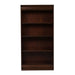 Brayton Manor Jr Executive 60 Inch Bookcase (RTA) in Cognac - Furniture 4 Less (Jacksonville, NC)