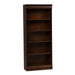 Brayton Manor Jr Executive 72 Inch Bookcase (RTA) in Cognac - Furniture 4 Less (Jacksonville, NC)