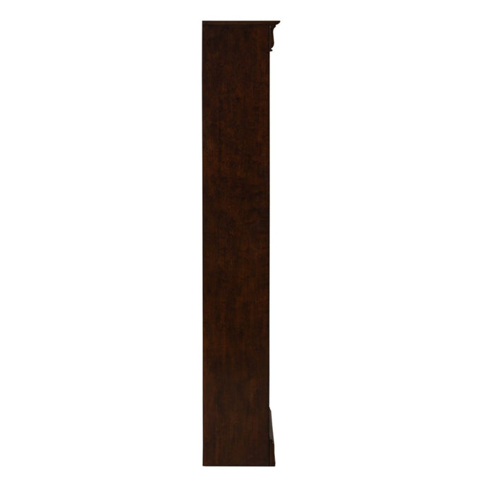 Brayton Manor Jr Executive 72 Inch Bookcase (RTA) in Cognac - Furniture 4 Less (Jacksonville, NC)