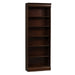 Brayton Manor Jr Executive 82 Inch Bookcase (RTA) in Cognac - Furniture 4 Less (Jacksonville, NC)