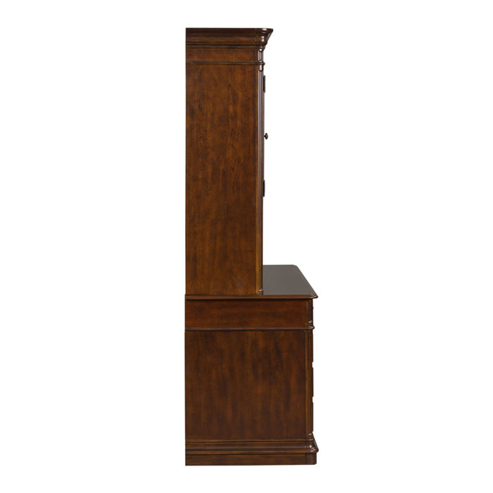 Brayton Manor Jr Executive Credenza Set - Furniture 4 Less (Jacksonville, NC)