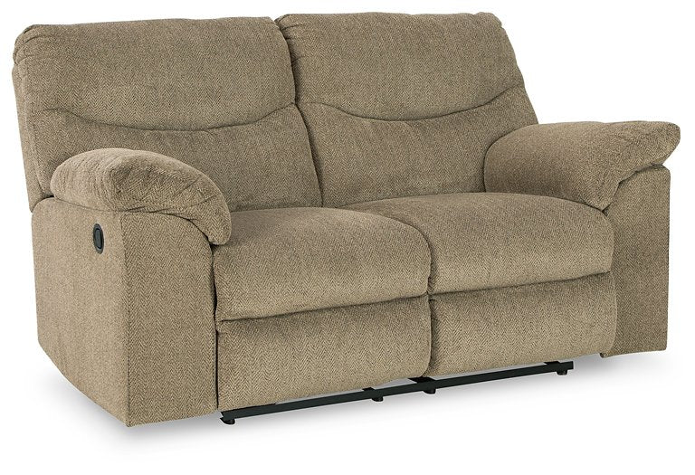 Alphons Reclining Loveseat - Furniture 4 Less (Jacksonville, NC)