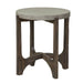 Cascade End Table in Wire Brush Rustic Brown - Furniture 4 Less (Jacksonville, NC)
