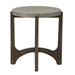 Cascade End Table in Wire Brush Rustic Brown - Furniture 4 Less (Jacksonville, NC)