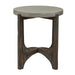 Cascade End Table in Wire Brush Rustic Brown - Furniture 4 Less (Jacksonville, NC)