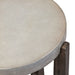 Cascade Chair Side Table in Wire Brush Rustic Brown - Furniture 4 Less (Jacksonville, NC)