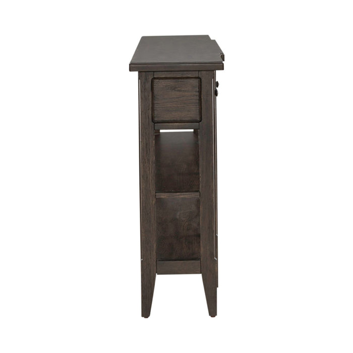 Liberty Furniture Paradise Valley Hall Console Table in Saddle Brown EST SHIP TIME APPX 4 WEEKS - Furniture 4 Less (Jacksonville, NC)