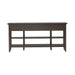 Paradise Valley Hall Console Table in Saddle Brown EST SHIP TIME APPX 4 WEEKS - Furniture 4 Less (Jacksonville, NC)