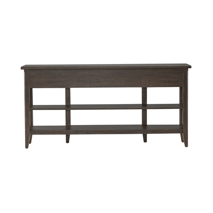 Liberty Furniture Paradise Valley Hall Console Table in Saddle Brown EST SHIP TIME APPX 4 WEEKS - Furniture 4 Less (Jacksonville, NC)