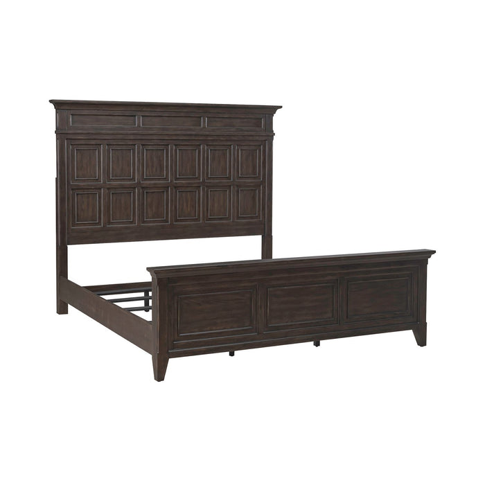 Paradise Valley King Panel Bed - Furniture 4 Less (Jacksonville, NC)