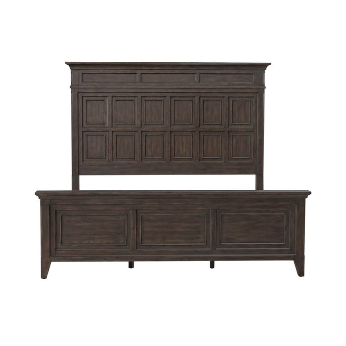 Paradise Valley King Panel Bed - Furniture 4 Less (Jacksonville, NC)