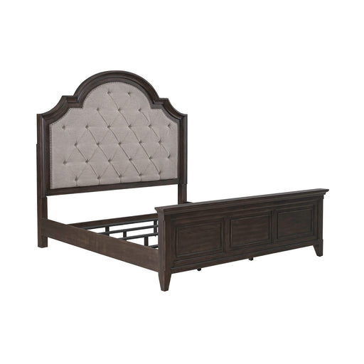 Paradise Valley King Uph Bed - Furniture 4 Less (Jacksonville, NC)