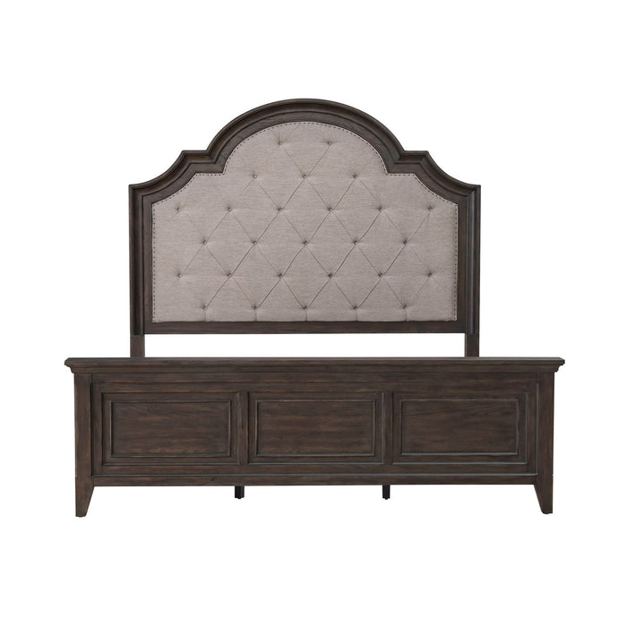 Paradise Valley King Uph Bed - Furniture 4 Less (Jacksonville, NC)