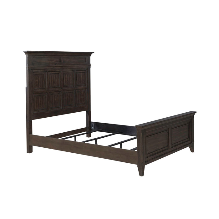 Paradise Valley Queen Panel Bed - Furniture 4 Less (Jacksonville, NC)