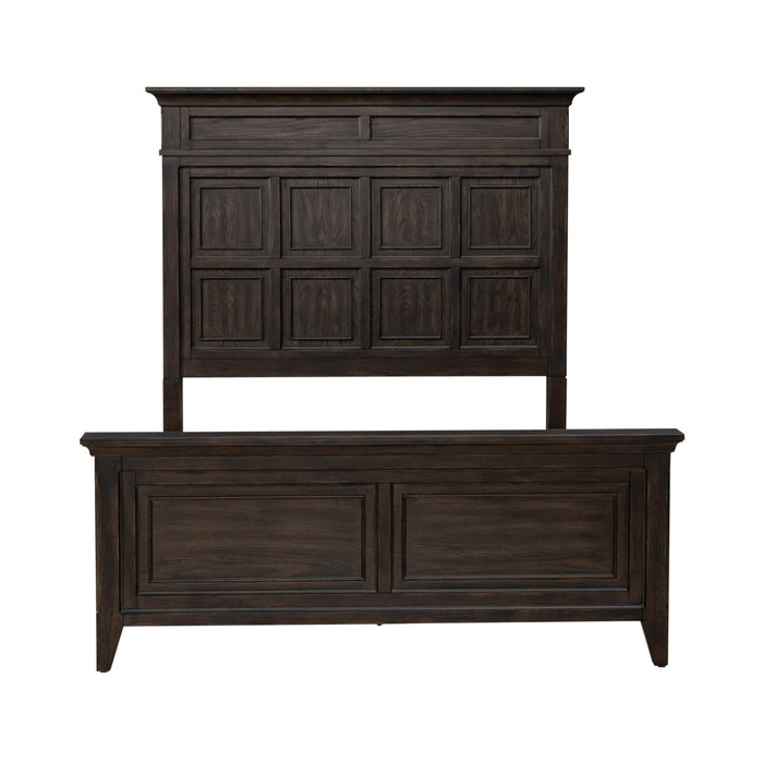 Paradise Valley Queen Panel Bed - Furniture 4 Less (Jacksonville, NC)