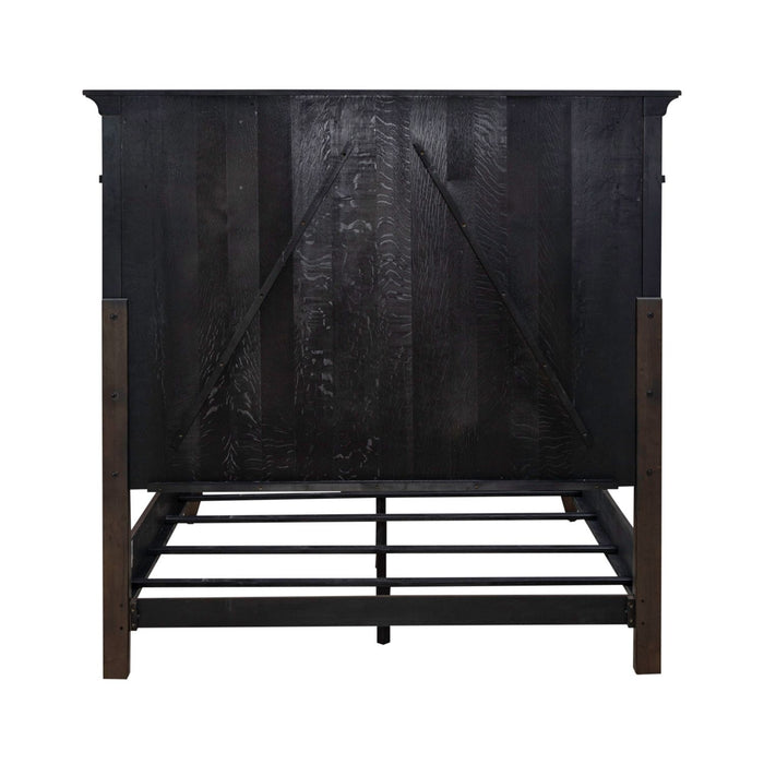 Paradise Valley Queen Panel Bed - Furniture 4 Less (Jacksonville, NC)