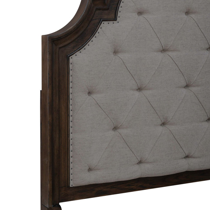 Paradise Valley Queen Uph Bed - Furniture 4 Less (Jacksonville, NC)