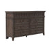 Paradise Valley 8 Drawer Dresser in Saddle Brown - Furniture 4 Less (Jacksonville, NC)