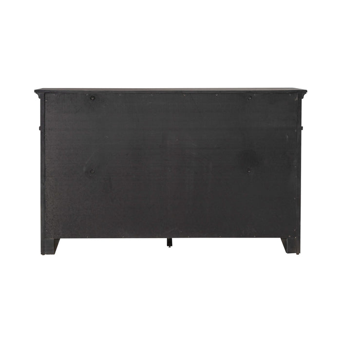 Paradise Valley 8 Drawer Dresser in Saddle Brown - Furniture 4 Less (Jacksonville, NC)