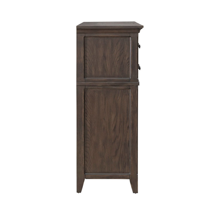 Paradise Valley 10 Drawer Chesser in Saddle Brown - Furniture 4 Less (Jacksonville, NC)