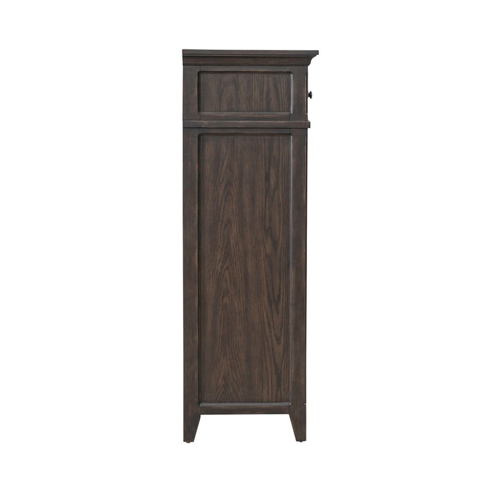 Paradise Valley 5 Drawer Chest in Saddle Brown - Furniture 4 Less (Jacksonville, NC)