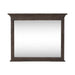 Paradise Valley Landscape Mirror in Saddle Brown - Furniture 4 Less (Jacksonville, NC)