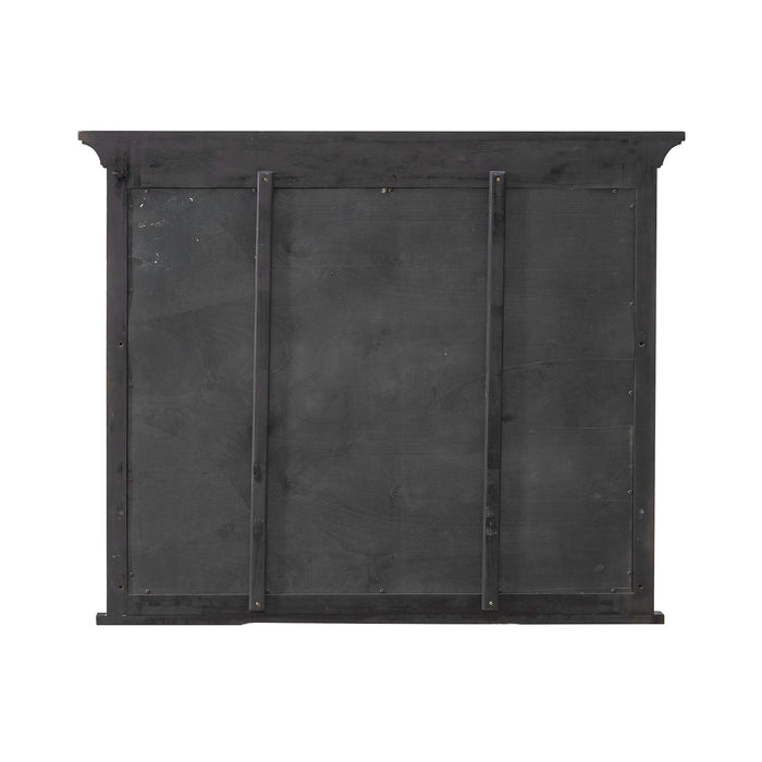 Paradise Valley Landscape Mirror in Saddle Brown - Furniture 4 Less (Jacksonville, NC)