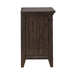 Paradise Valley Nightstand with Charging Station in Saddle Brown - Furniture 4 Less (Jacksonville, NC)
