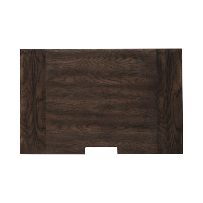 Paradise Valley Nightstand with Charging Station in Saddle Brown - Furniture 4 Less (Jacksonville, NC)