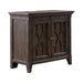 Paradise Valley 2 Door Bedside Chest with Charging Station in Saddle Brown - Furniture 4 Less (Jacksonville, NC)